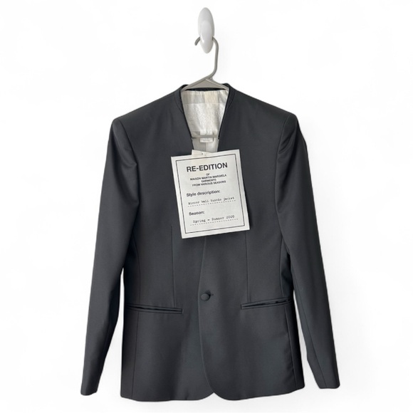 Maison Martin Margiela x H&M Mirror Ball Tuxedo Jacket (missing scarf), Size 38R - Picture 1 of 14